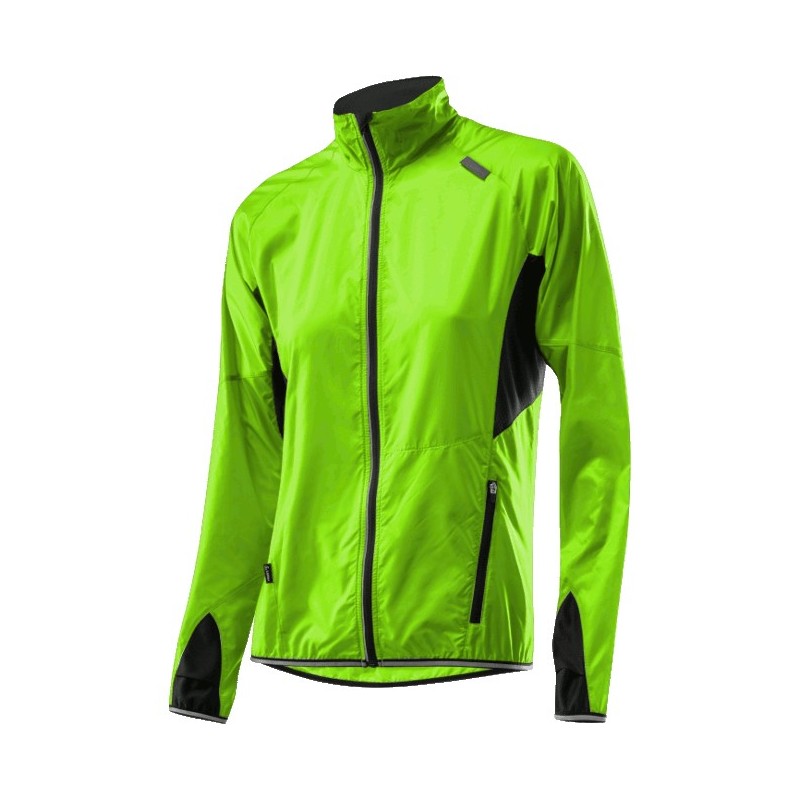 лёгкая женская ветровка Löffler Windshell ultralight фисташковая лёгкая женская ветровка Löffler Windshell ultralight фисташковая